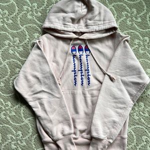 Champion Womens pink hoodie
